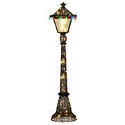  Christmas Lamp Post Display 183cm With Lights - Glowing Design