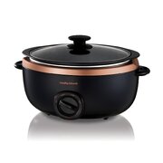 Rose Gold 3.5L Slow Cooker with Sear and Stew Functionality