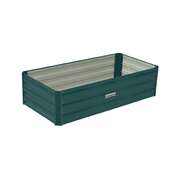 Garden Bed 120 X 60 X 30Cm Galvanized Steel - Green