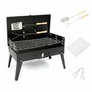 Folding Picnic Camping Charcoal Bbq Grill Portable Garden Barbecue Grill Broiler Outdoor
