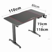 Gaming Standing Desk Home Office Lift Electric Height Adjustable