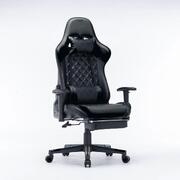 Ergonomic Racing Gaming Chair - Black