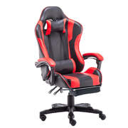 Gaming Chair Executive Racer Recliner - Large, Black/Red
