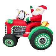 Radiant Christmas Lights - Tractor and Penguin Gift
