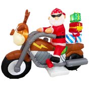 Radiant Christmas Lights for Your Motorcycle