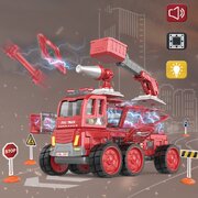 Red Fire Truck DIY Assembly - A Musical Christmas Gift