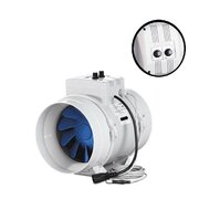 Optimal Temperature Control: Turbo G Mixed Flow Fan with Thermostat and Speed Control - 150mm