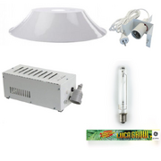 Maximize your yield with our 600w HPS Grow Light Kit | Lucagrow Bulb and 900mm Reflector