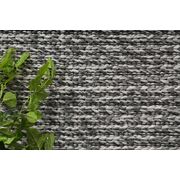 Cue Charcoal Wool Blend Rug 160x230cm