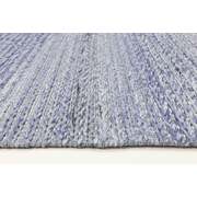 Cue Blue Wool Blend Rug 240x330cm