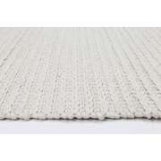 Cue White Wool Blend Rug 240x330cm