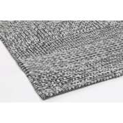 Grace Charcoal Wool Blend Rug 240x330cm