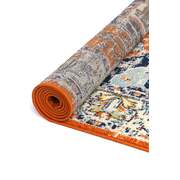 Palermo Caltanissetta Rust Rug 80x300cm