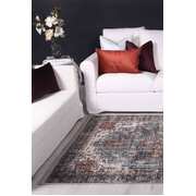 Crowne Waterproof Blue Oriental Rug 240x330 cm