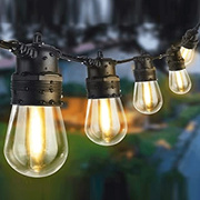 20 Bulbs 23M Festoon String Lights LED Waterproof Outdoor Christmas Party