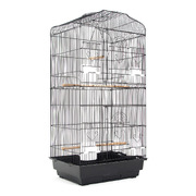 Bird Cage Parrot Aviary 2In1 Design Veer 92Cm