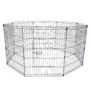 Pet Playpen 8 Panel 36In Foldable Dog Exercise Enclosure Fence Cage