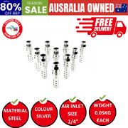 10X 1/4" Nitto Type Male Air Coupling Coupler Fitting Connector