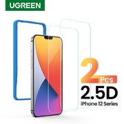 2.5D Full Cover HD Screen Tempered Protective Film for iPhone 12/6.1" Twin Pack