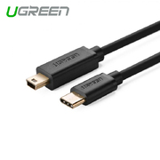UGREEN USB Type C Male to USB 2.0 Mini 5Pin Male Cable 1M Black