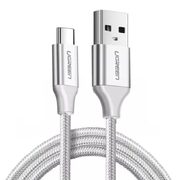 60121 Usb 2.0 Type-A To Type-C Male Nickel Plated Cable 1M (White)