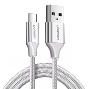 USB 2.0 Type-A to Type-C Male Nickel Plated Cable 1M