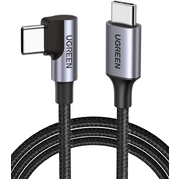 UGREEN 80714 USB-C 2.0 to Angle USB-C Cable Black 3M