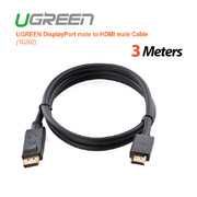 Displayport Male To Hdmi Male Cable 3M (10203)