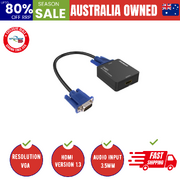 Full Hd 1080P Vga To Hdmi Converter With Audio