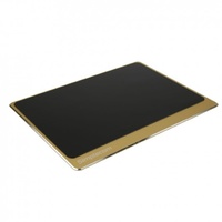 Simplecom CM210 Aluminium Panel Gaming Mouse Pad with Non-Slip Base for Accurate Control Gold