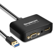 USB 3.0 to HDMI and VGA Video Adapter