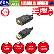 DisplayPort to VGA Cable 1.8M