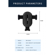 KIVEE UC08 Car Gravity holder Black
