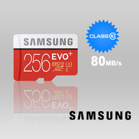 SAMSUNG 256GB UHS-I Plus EVO CLASS 10 W/O  ADAPTOR  80R/20W,MB-MC256D