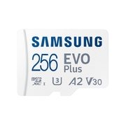 Samsung 256Gb Mb-Mc256Ka Evo Plus Microsd Card 130Mb/S With Adapter