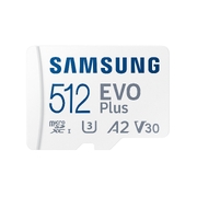 Samsung 512Gb Mb-Mc512Ka Evo Plus Microsd Card 130Mb/S With Adapter