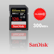 Sandisk 128GB Extreme Pro 300/260RW UHS-II/ U3  SDSDXPK-128G