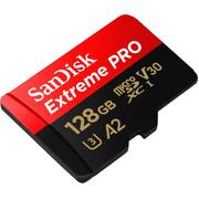 SANDISK SDSQXCY-128G-GN6MA TF Extreme PRO A2 V30 UHS-I/U3 170R/90W WITH SD ADAPTER