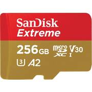 SANDISK SDSQXA1-256G-GN6MATF Extreme A2 V30 UHS-I/U3 160R/90W WITH SD ADAPTER