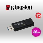 kingston 16GB USB 3.0 FLASH DRIVE (KINDT100G3/16GB)