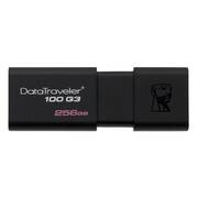 KINGSTON DT100G3/256GB, 256GB USB 3.0 DATATRAVELER 100 G3 USB Drive 100MB/s read