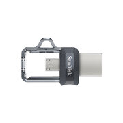 SANDISK OTG ULTRA DUAL USB DRIVE 3.0 FOR ANDRIOD PHONES 16GB 130MB/s SDDD3-016G