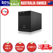 Isingle Enclosure For 4X Hdd/Ssd With Usb 3.1 (Gen 2) Type-C Interface And Fan