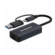 USB-C and USB-A to Gigabit Ethernet Adapter