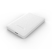 Compact Tool-Free 2.5'' Sata To Usb 3.0 Hdd/Ssd Enclosure White