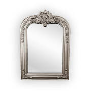 Catherine Arch Mirror - Antique Silver 67Cm X 94Cm