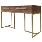 Console Hallway Entry Table 120cm Solid Acacia Timber Wood - Brown