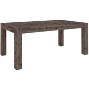 Dining Table 180Cm 6 Seater Solid Acacia Timber Wood - Stone Grey