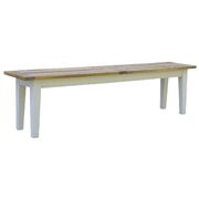 Dining Bench Seat 170Cm Mango Wood French Provincial Farmhouse Furniture