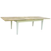 Extendable Dining Table 170 - 250Cm Mango Wood Modern Farmhouse Furniture
